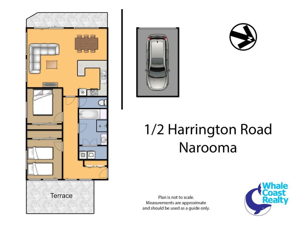 Unit 1, 2B Harrington Road Lejlighed Narooma Eksteriør billede